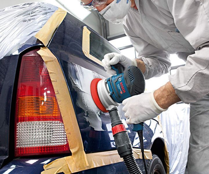 Ексцентрикова шліфувальна машина Bosch GEX 40-150 Professional (060137B202) RC_0.601.37B.202 фото