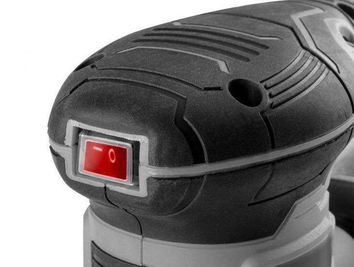 Шліфмашина ексцентрикова GRAPHITE 300Вт 125мм 7000-13000об/хв орбіта 1мм 1.21кг RC_59G348 фото