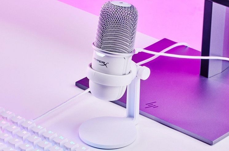 Микрофон HyperX SoloCast, White RC_519T2AA фото