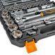 Набір головок торцевих 1/4" та 1/2" 44 предмети INGCO INDUSTRIAL IN_HKTS42441 фото 4