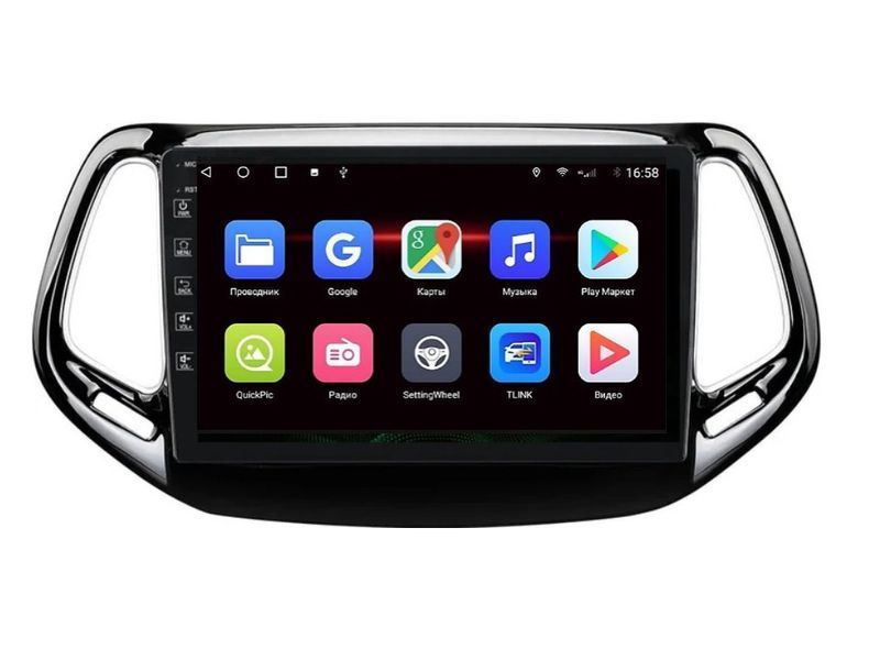Штатна автомагнітола FORS.auto FS 2 ULTRA для Jeep Compass 2017+ FA_FS-1715 фото