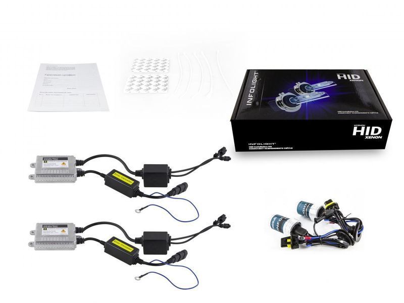 Комплект ксенона Infolight Expert Pro H27 4300K+обманка MA_Н27 4.3К I E PR фото