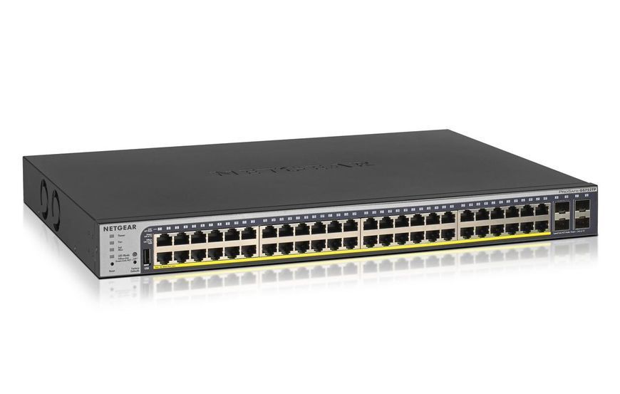 Комутатор NETGEAR GS752TPP 48x1GE PoE+(760Вт), 4xSFP, керований L2 RC_GS752TPP-100EUS фото