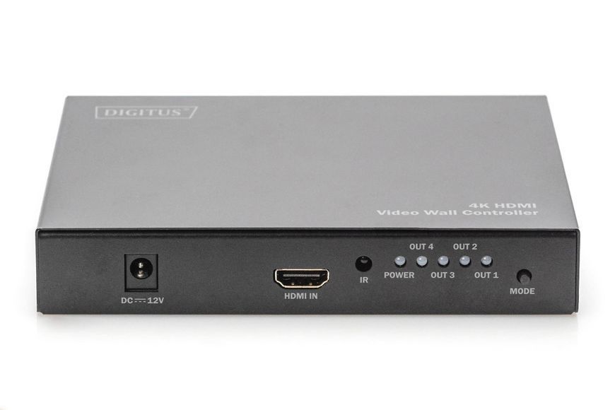 Digitus Контролер відеостіни 4K HDMI Video Wall 4K 2x2 RC_DS-43309 фото