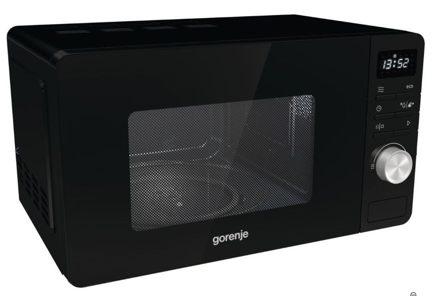 Gorenje Микроволновая печь, 20л, электр. управл., 800Вт, дисплей, черный RC_MO20A3B фото
