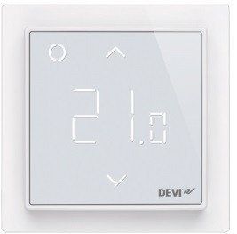 Терморегулятор DEVI DEVIreg Smart(+5+45С), Wi-Fi, 85 х 85мм, макс. 16A, белый RC_140F1141 фото
