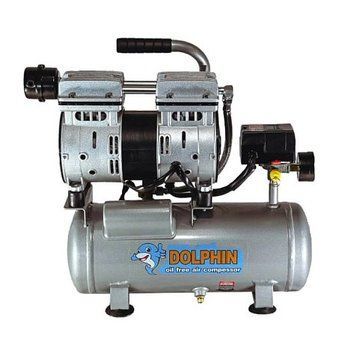 Компресор безмасляний Dolphin SZW 700 AF 008 (на 8 літрів, вхід 160 л/хв, вихід 95 л/хв.) HY_090113504 фото