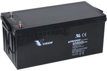 Акумуляторна батарея Vision FM, 12V, 200Ah, AGM RC_6FM200E-X фото