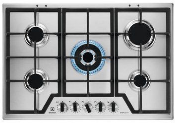Electrolux Варочная поверхность газовая, 75см, чугун, нерж RC_KGS75362XX фото