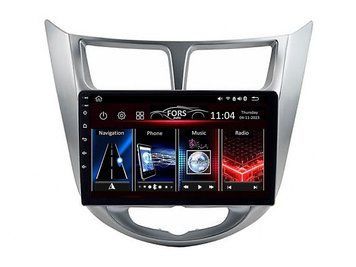 Штатная автомагнитола FORS.auto FS 2 ULTRA для Hyundai Verna/I-25/Accent (2+32Gb, 9") 2010-2014 FA_FS-1701 фото