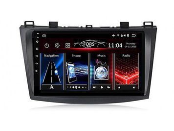 Штатна автомагнітола FORS.auto FS 2 ULTRA для Mazda 3 (2+32Gb, 9") 2010-2016 FA_FS-1650 фото