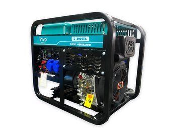 Дизельный генератор INVO D-8000EA, 7,5/8кВт, 230В NV_DD0006926 фото