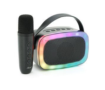 Колонка Kisonli G21 Bluetooth 5.0, 1х5W, 1800m Аг, USB/TF/BT/LED/AUX, DC: 5V/1A, Чорний, Q45 U_31284 фото