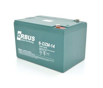 Тяговая аккумуляторная батарея ORBUS 6-DZM-14 12V 14Ah M5 (151х98х101 мм) U_31657 фото