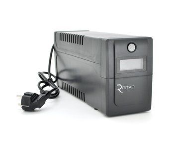 ИБП Ritar RTP800 (480W) Proxima-D, LCD, AVR, 3st, 2xSCHUKO socket, 1x12V9Ah, plastik Case ( 370*145* 225 ) 5,9 U_05850 фото