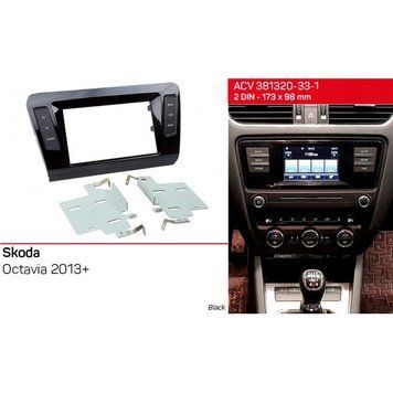 Переходная рамка ACV 381320-33-1 для Skoda Octavia 2013+ AV_381320-33-1 фото