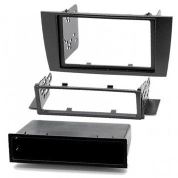 Переходная рамка CARAV 11-154 для JAGUAR X-type 2002-2008, S-type 2003-2008 (Black) w/pocket AV_11-154 фото