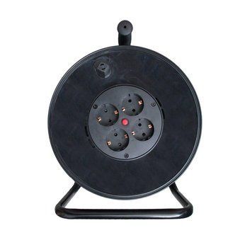 Удлинитель на катушке LP 50м (ПВС 3*1,5), 4 гнезда с заземляющим контактом до 3.5 кВт LP_30247 фото
