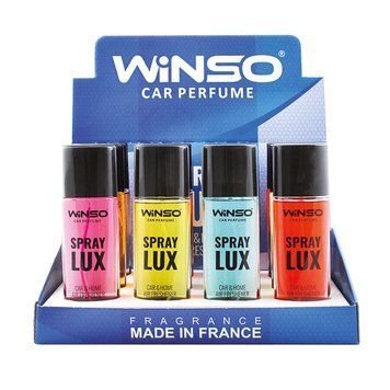 Ароматизатор Winso Lux Spray MIX №3, 55ml, 12шт набор LI_500035 фото