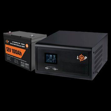 Комплект резервного живлення LP (LogicPower) ДБЖ + літієва (LiFePO4) батарея (UPS 1500VA + АКБ LiFePO4 1280W) LP_20484 фото