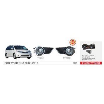 Фары доп.модель Toyota Sienna 2012-16/TY-350/H11-12V55W/эл.проводка (TY-350) OL_53158 фото