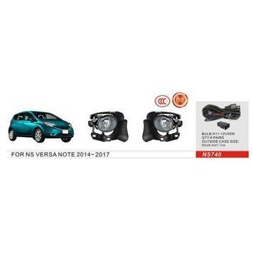 Фари дод.модель Nissan Versa Note 2013-17/NS-740/H11-12V55W/eл.проводка OL_52277 фото