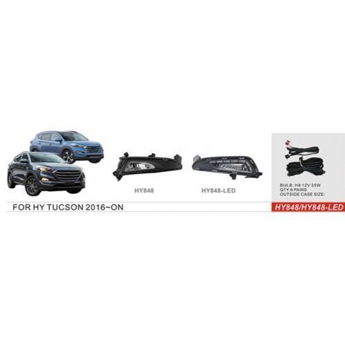 Фары доп.модель Hyundai Tucson 2015-18/HY-848/H8-12V35W/эл.проводка (HY-848) OL_51324 фото