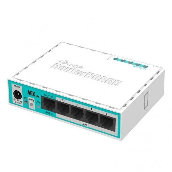 Маршрутизатор MikroTiK hEX lite RC_RB750r2 фото