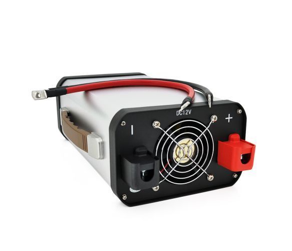 Інвертор напруги AEV5500W 12/220V з апроксимованою синусоїдою 2 універсальні розетки 2*USB (DC:5V/2 4A) U_28507 фото