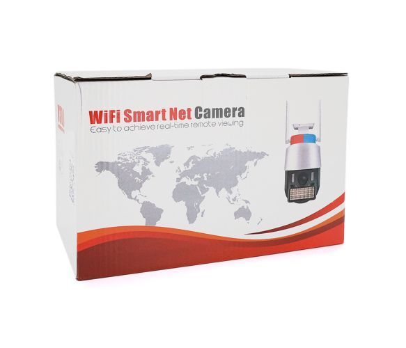 Відеокамера вулична з сиреною 5Мп Wi-Fi та SD/карткою YOSO YO-IPC43D5MP50 PTZ 2.8mm V380 U_30400 фото
