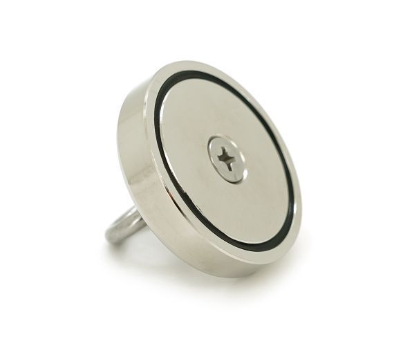 Магнит с кольцом D80, натяжение 0-250 кг U_22325 фото