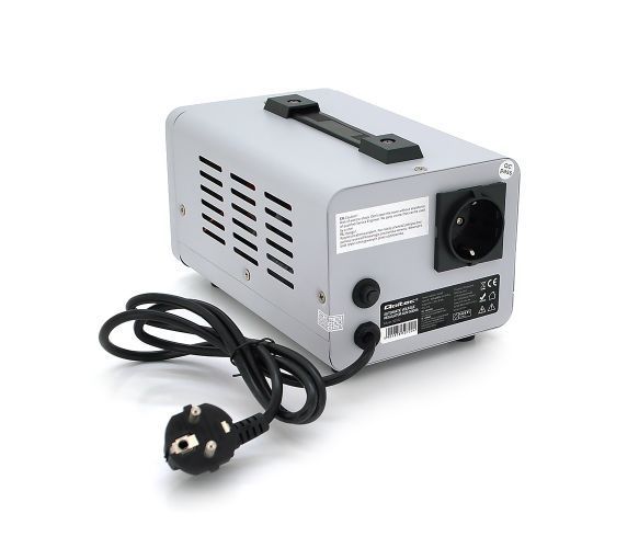 Стабилизатор Qoltec AVR-500VA, аналоговая индикация, 400W, 1 schuko, Q6 U_29600 фото