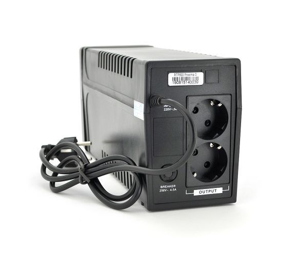 ИБП Ritar RTP800 (480W) Proxima-D, LCD, AVR, 3st, 2xSCHUKO socket, 1x12V9Ah, plastik Case ( 370*145* 225 ) 5,9 U_05850 фото