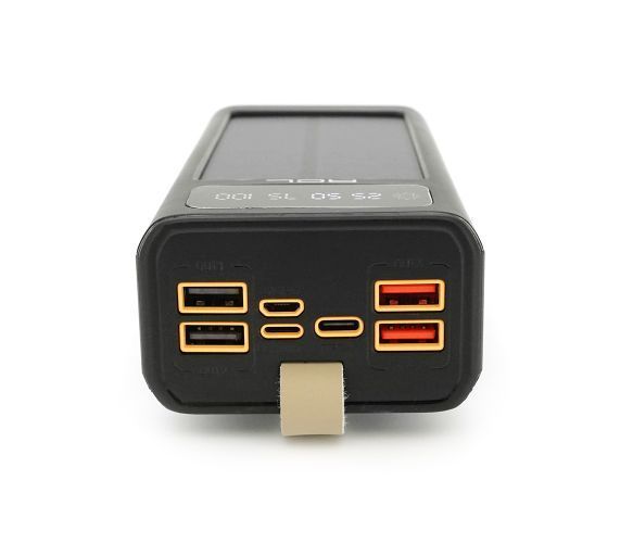 Повербанк ACL PW-90 30000mAh, SOLAR, TypeC + Lighting, Black, Box U_37712 фото