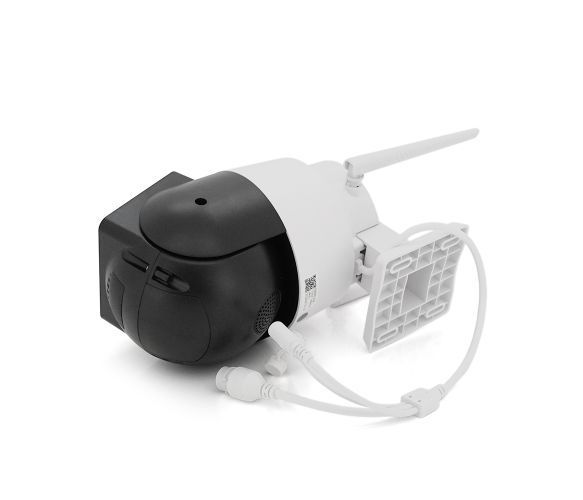Відеокамера вулична з сиреною 5Мп Wi-Fi та SD/карткою YOSO YO-IPC43D5MP50 PTZ 2.8mm V380 U_30400 фото