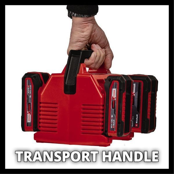 Зарядное Einhell для четырех аккумуляторов Einhell 2x2 Power X-Quattrocharger 4А HY_090112958 фото