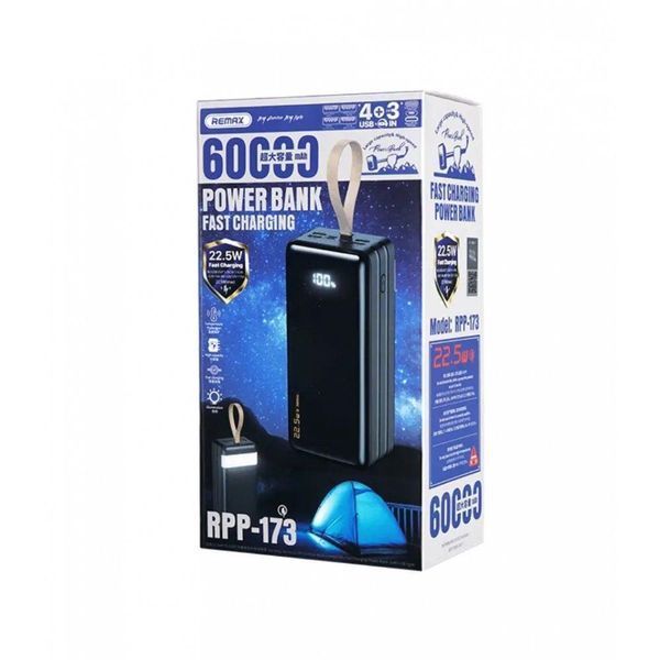 Повербанк 60000 mAh 22,5 Вт Remax RPP-173 Белый AMA_173 фото