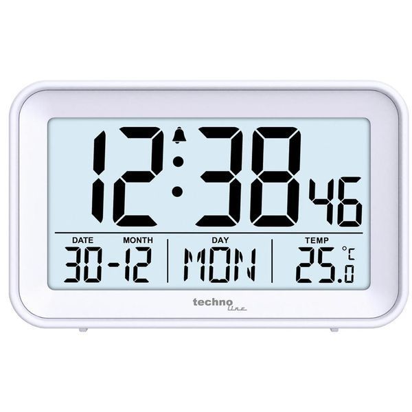 Часы настольные Technoline WT497 White (WT497) DS_DAS302471 фото