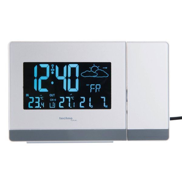 Годинник проекційний Technoline WT549 White (WT549) (без акумулятора та зарядного пристрою) DS_DAS301195 фото