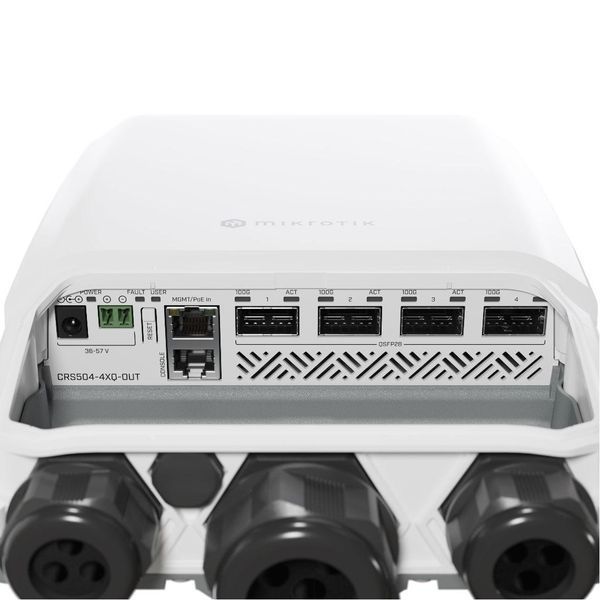 Коммутатор MikroTik Cloud Router Switch CRS504-4XQ-OUT RC_CRS504-4XQ-OUT фото