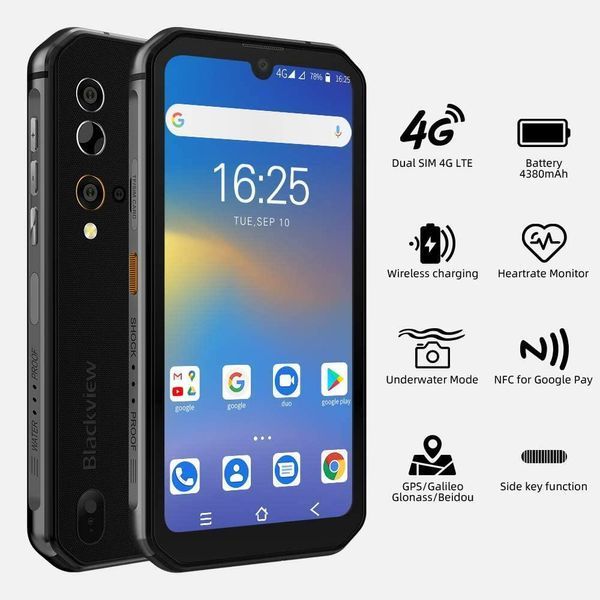 Смартфон Blackview BV9900E 5.84'' 6/128ГБ, 2SIM, 4380мА&bull;год, сірий UA RC_6931548306597 фото