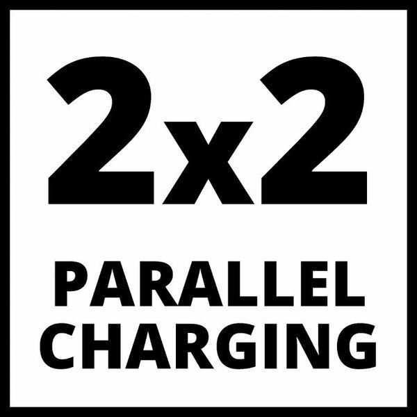 Зарядное Einhell для четырех аккумуляторов Einhell 2x2 Power X-Quattrocharger 4А HY_090112958 фото
