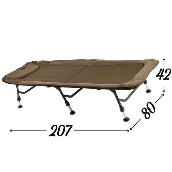 Коропова розкладачка Ranger BED 80 Fleece (Арт. RA 5525) PR_RA5525 фото