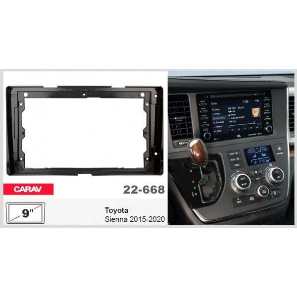 Переходная рамка Toyota Sienna Carav 22-668 AV_22-668 фото