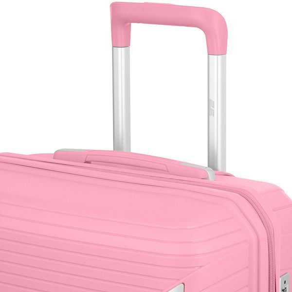 Набір пластикових валіз 2E, SIGMA, (L+M+S),4 колеса, рожевий RC_2E-SPPS-SET3-PK фото