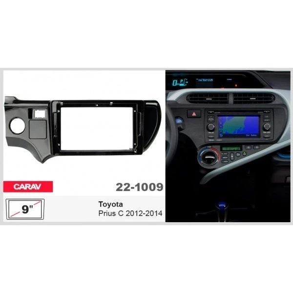 Переходная рамка Toyota Prius C Carav 22-1009 AV_22-1009 фото