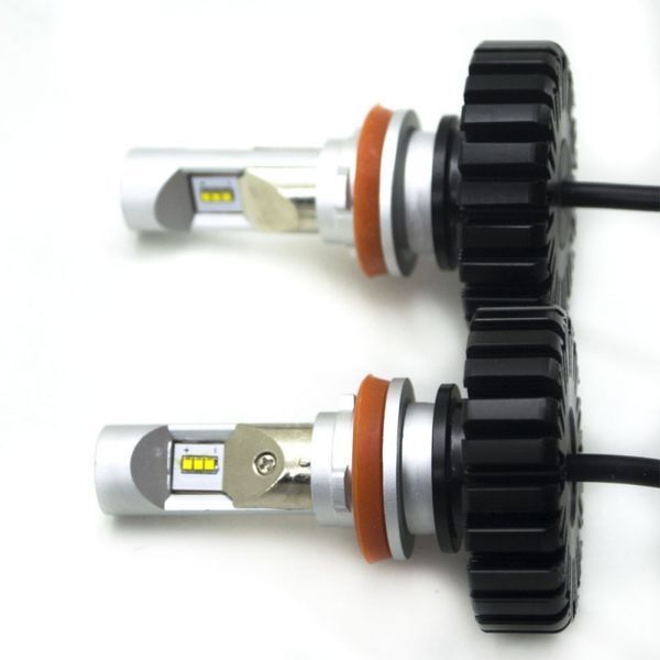 Лампы LED SUPER F6 H11 5000K, Комплект 2 шт. KL_1351 фото