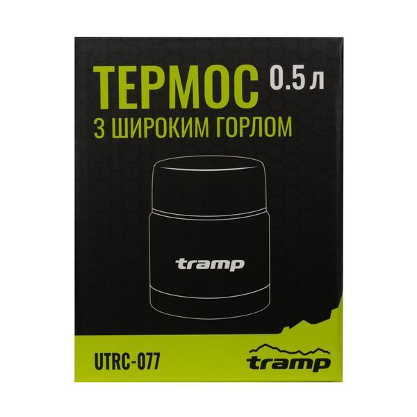 Термос Tramp з широким горлом 0,5л UTRC-077 TM_UTRC-077 фото