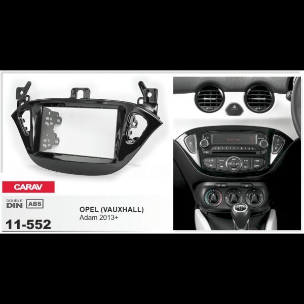 Перехідна рамка CARAV 11-552 для OPEL Adam 2013+, Corsa (E) 2014+ AV_11-552 фото