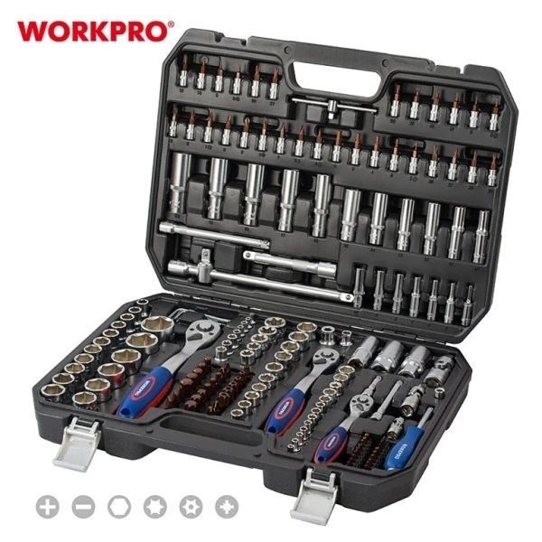 Набор ручного инструмента WORKPRO (172 предм.) кейс PRO WP202545 DC_408904 фото